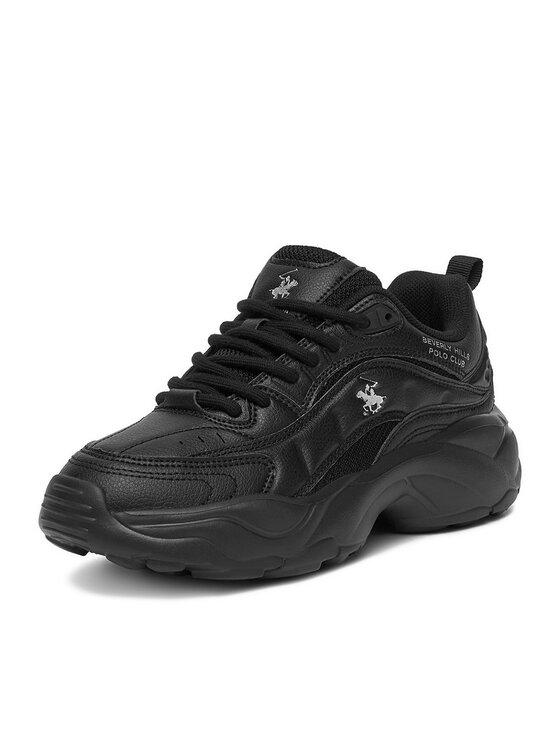 Beverly Hills Polo Club Sneakersy Beverly Hills Polo Club CEO-V12-1099 Černá