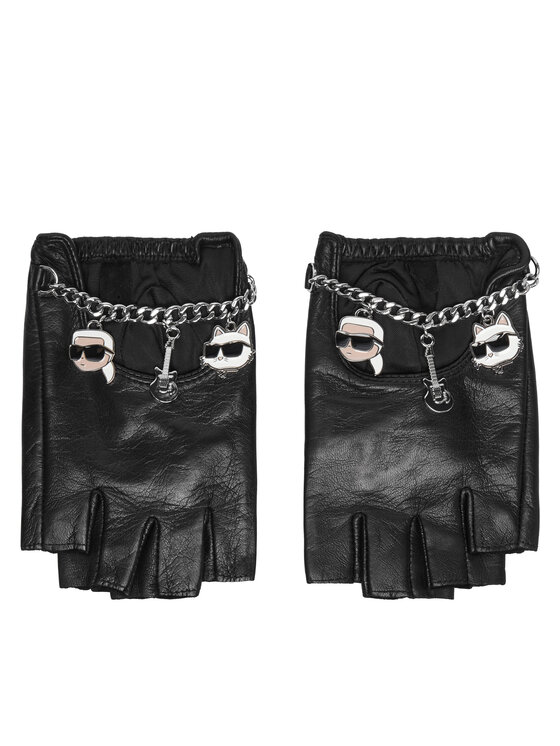KARL LAGERFELD Cimdi KARL LAGERFELD B3W33034 Melns