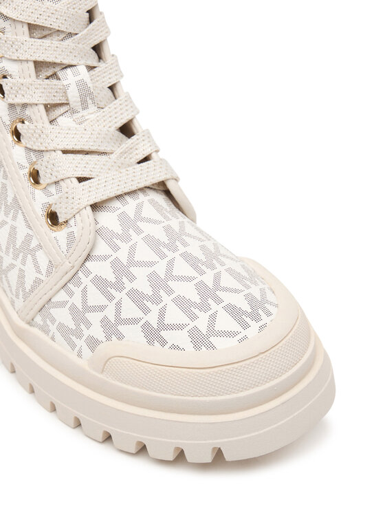MICHAEL Michael Kors Schnürstiefeletten MICHAEL Michael Kors Payton Kamryn MK05015256 Creme