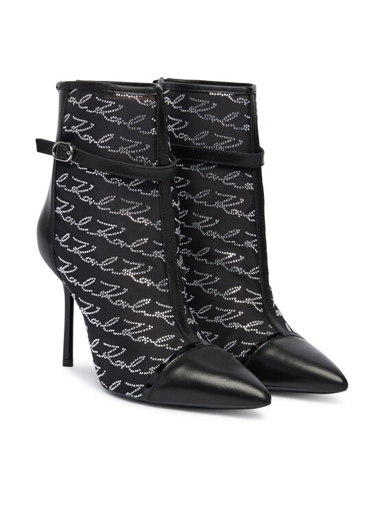 KARL LAGERFELD Ботильйони KARL LAGERFELD Sarabande KL30976 Чорний