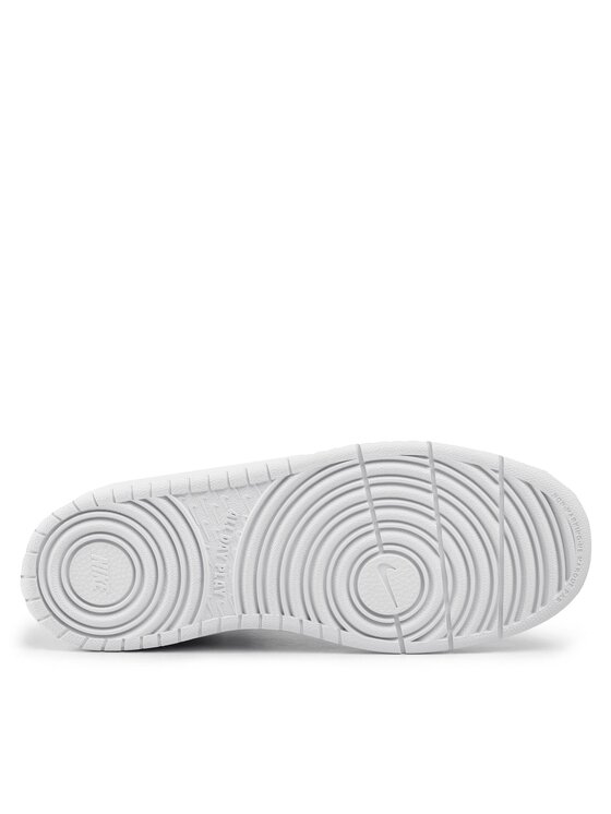 Nike Sneakersy Nike Court Borough Mid 2 (Gs) CD7782 100 Biały