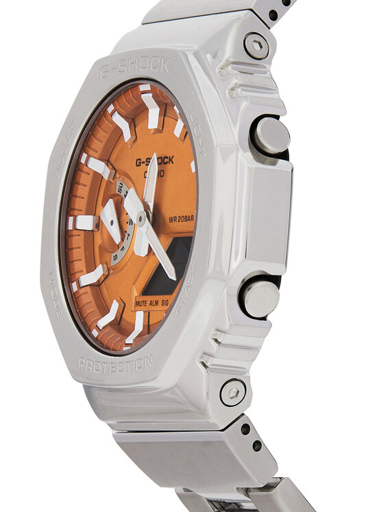 G-Shock Годинник G-Shock G-Steel GM-2110D-4AER Срібний