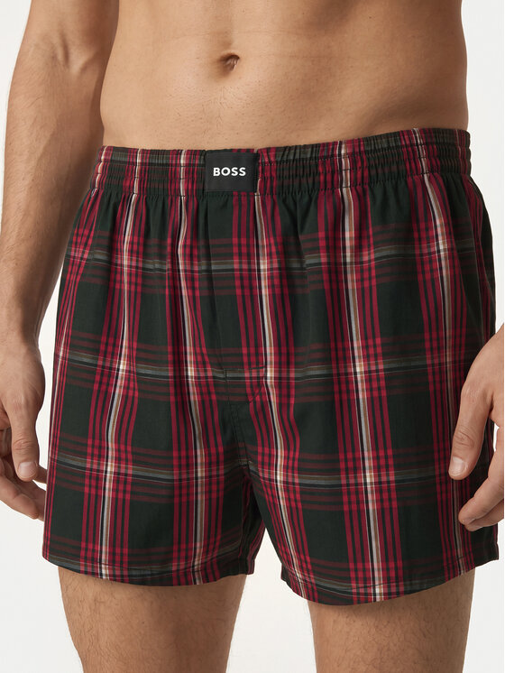 BOSS BOSS Conjunto de calzoncillos boxer 50515464 Rojo