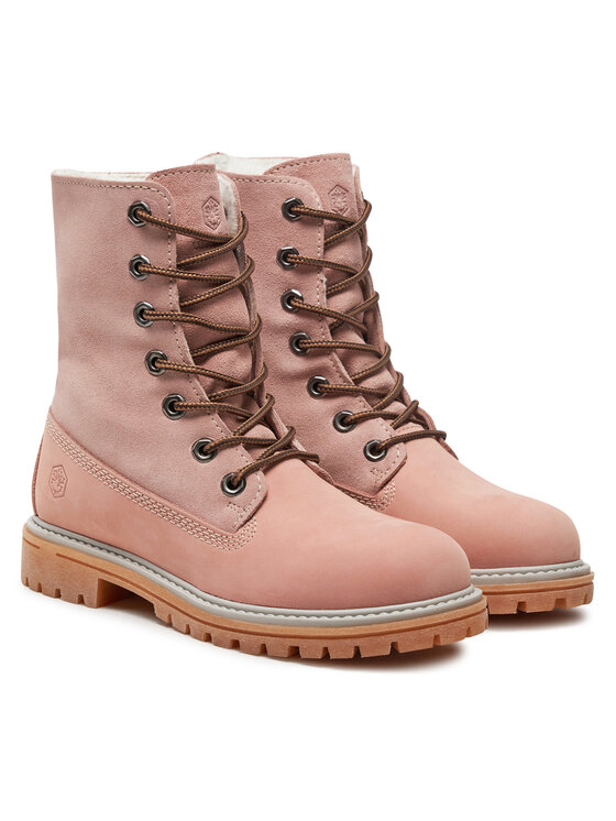 Lumberjack River 2 Stivali Alti Donna – Modello SWH6901-002, Colore Crema, Fodera In Pelliccia, Suola Gomma, Taglia 38