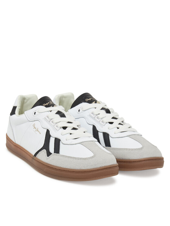 Pepe Jeans Снікерcи Pepe Jeans PMS00042 Білий