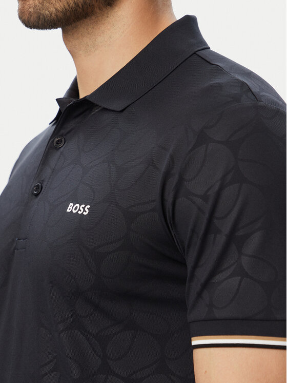 BOSS BOSS Polo Game 1 50564785 Blu scuro Slim Fit