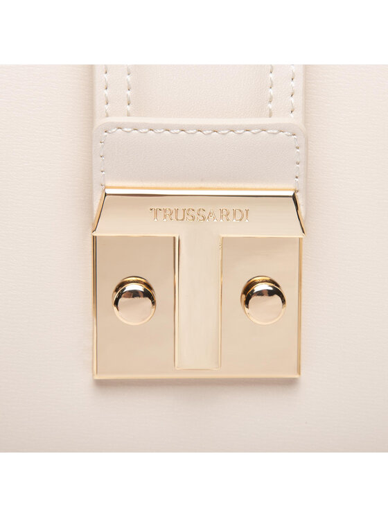 Trussardi Сумка Trussardi Pre Tulip Tote Sm 75B01090 Бежевий