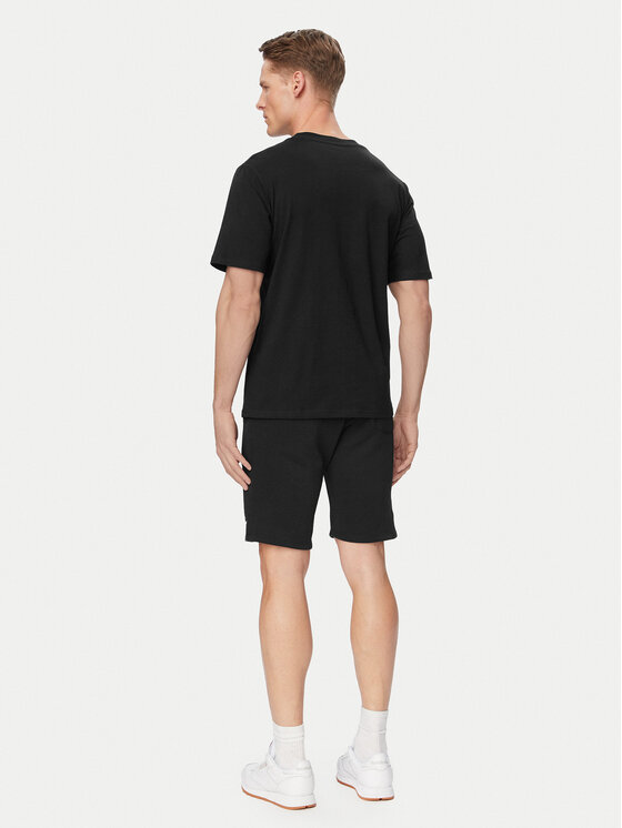 Jack & Jones Jack & Jones Conjunto de camiseta y pantalones cortos Brandon 12298184 Negro Regular Fit