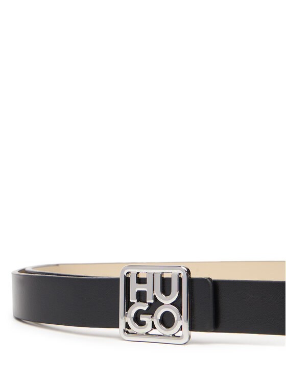 HUGO Pasek Damski HUGO 50548474 Czarny