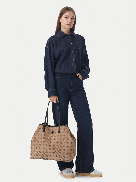 Guess Torebka Guess VICTTORIA HWJP95 14290 Brązowy jasny