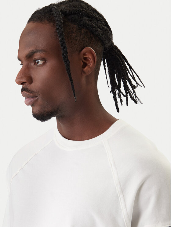 C.P. Company C.P. Company Camiseta 20CMSS034A002246G Écru Regular Fit