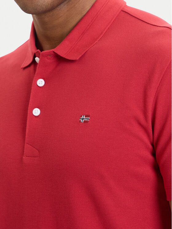 Napapijri Napapijri Polo Ealis NP0A4H8B Rojo Regular Fit