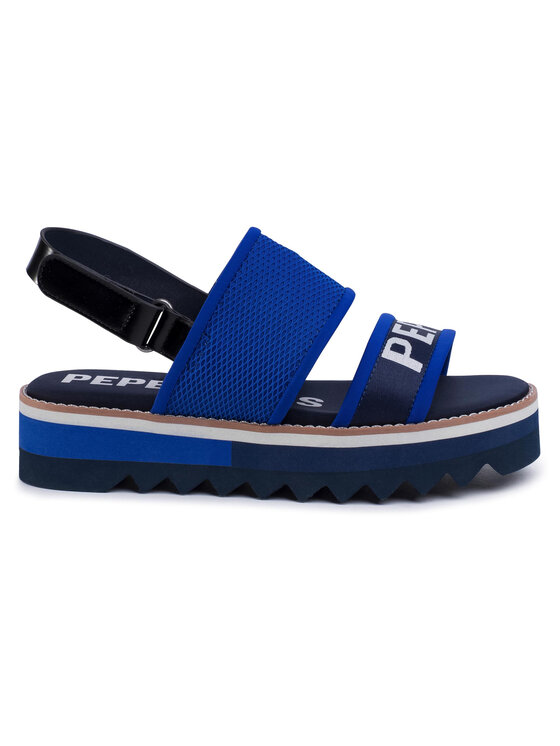 Pepe Jeans Босоніжки Pepe Jeans Ella Nari PLS90451 Голубий