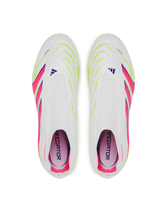 adidas Взуття для футболу adidas Predator League Laceless Firm/Multi-Ground ID3861 Білий