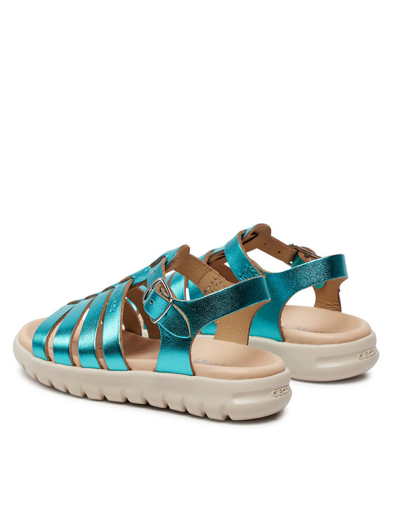 Geox Sandale Geox J Sandal Soleima Gir J35GSB 000CF C3035 M Verde
