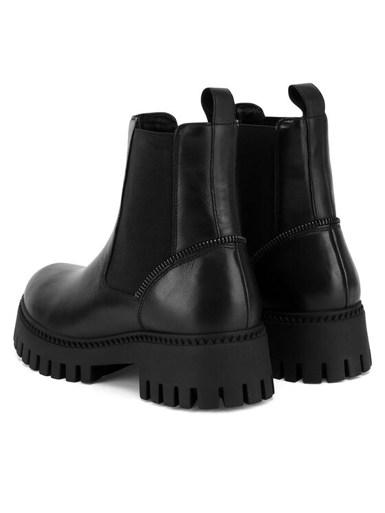 Sergio Bardi Členková obuv s elastickým prvkom Sergio Bardi WI23-E1038-04SB Čierna