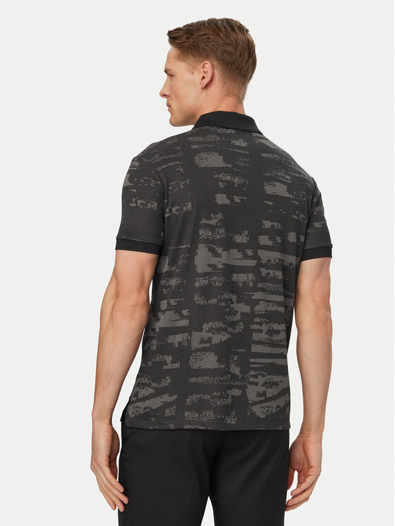 BOSS BOSS Polo Active Repeat 50558583 Negro Slim Fit