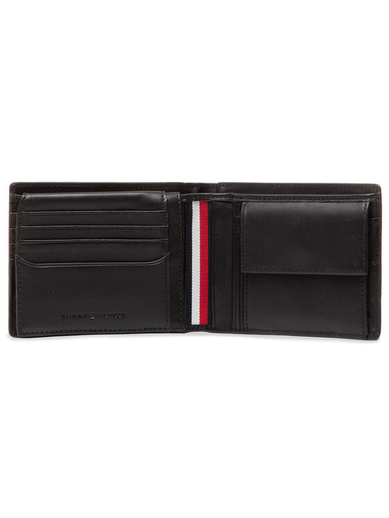 Tommy Hilfiger Cartera Tommy Hilfiger Th Metro Cc Flap And Coin AM0AM07304 Negro