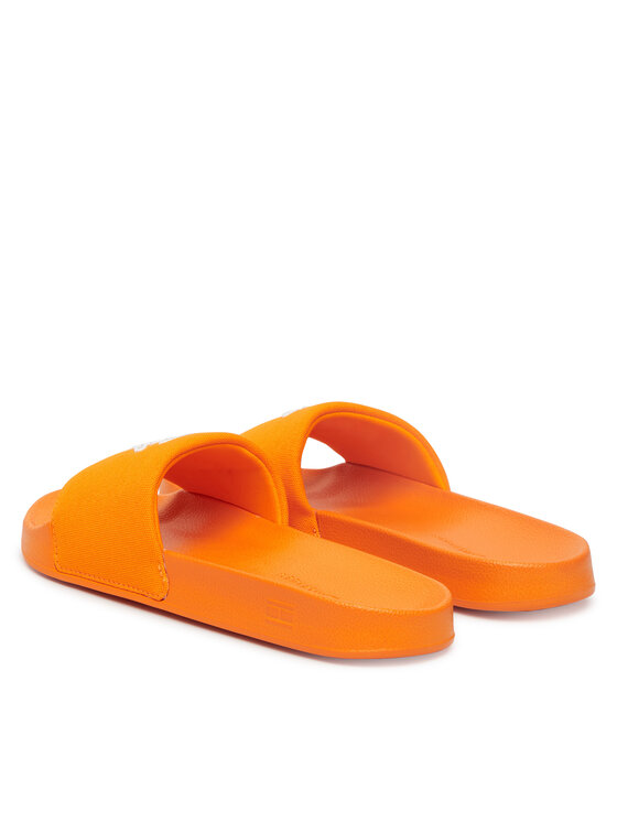 Tommy Hilfiger Nazouváky Tommy Hilfiger Th Script Pool Slide FW0FW09286 Oranžová
