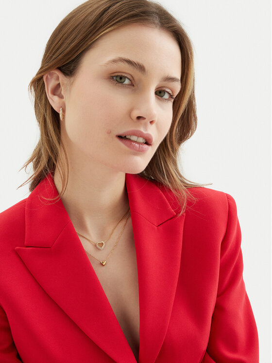 Guess Náhrdelník Guess JUBN05 026JW Zlatá