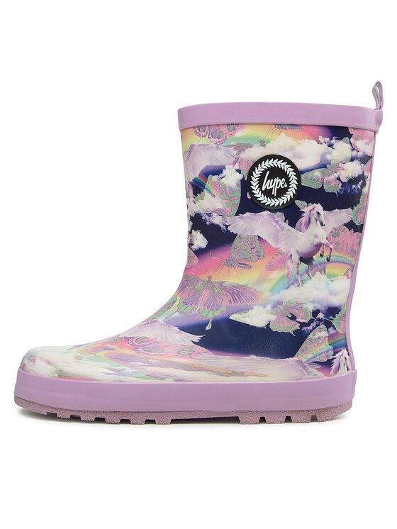 HYPE Gumáky HYPE YVLR-730 Fialová