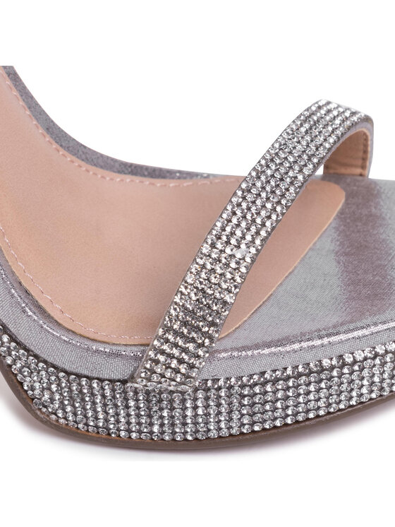 Steve Madden Босоніжки Steve Madden Milano-R SM11000897-02003-998 Срібний