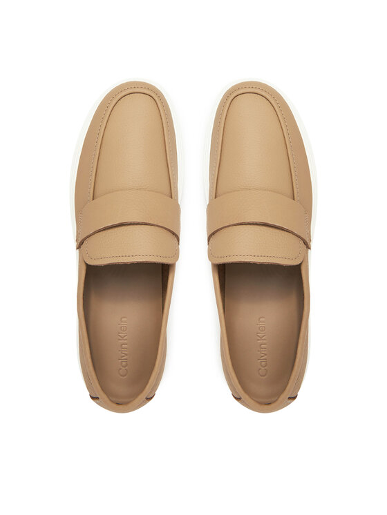 Calvin Klein Mocassini Calvin Klein Moccasin Lth Unlined HM0HM01813 Marrone