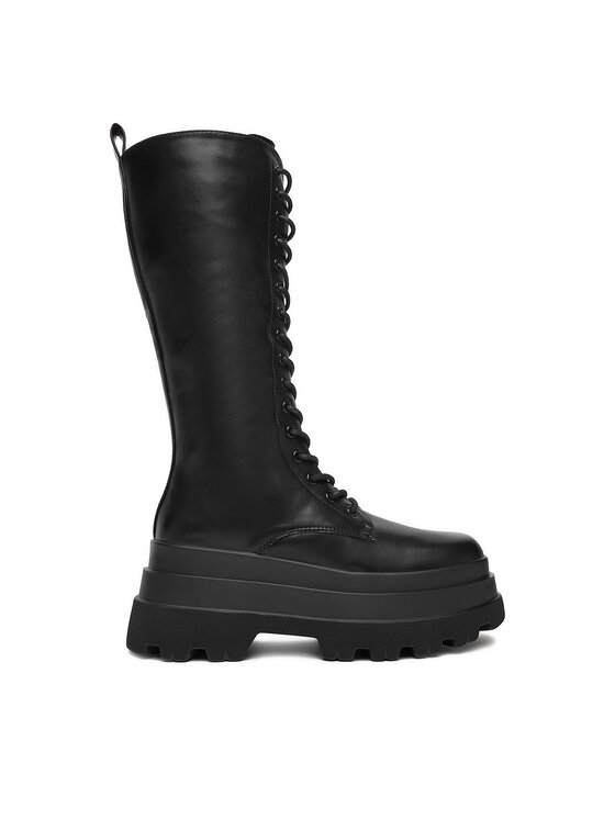 DeeZee Čižmy DeeZee 2163-2 Čierna