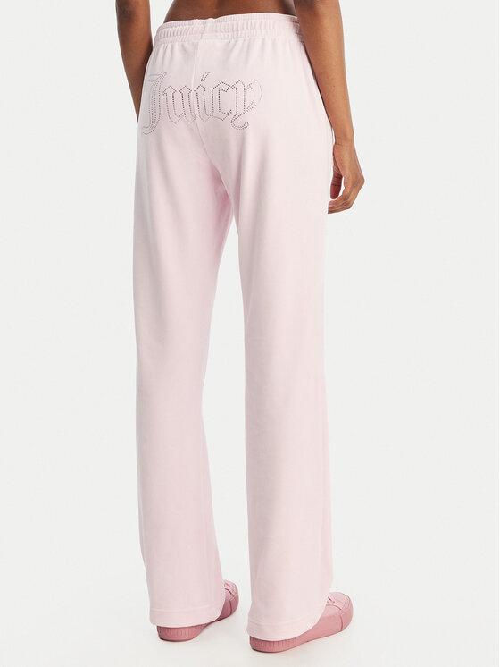 Juicy Couture Juicy Couture Pantaloni da tuta Tina JCWBJ126327 Rosa Straight Leg