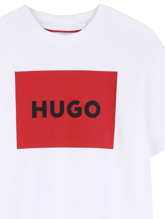 HUGO HUGO Camiseta G00572 D Blanco Regular Fit