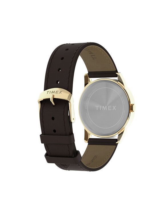 Timex Pulkstenis Timex Easy Reader® Classic TW2Y12700 Brūns