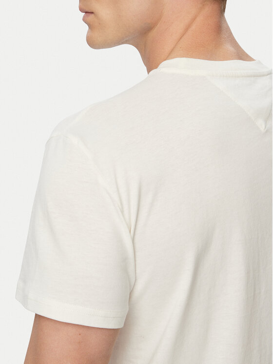 Tommy Jeans Tommy Jeans Camiseta Graphic DM0DM23376 Blanco Slim Fit