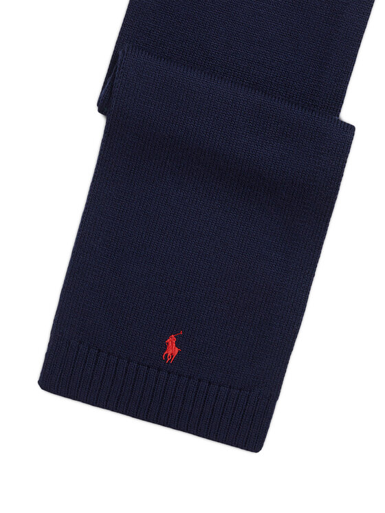 Polo Ralph Lauren Šál Polo Ralph Lauren 323953205001 Tmavomodrá