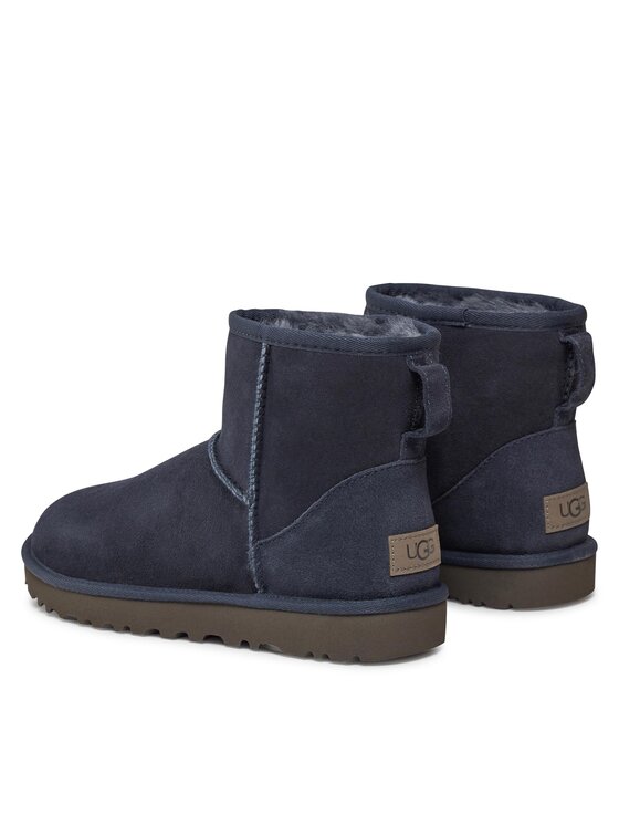 Ugg Śniegowce Ugg W Classic Mini II 1016222 Granatowy