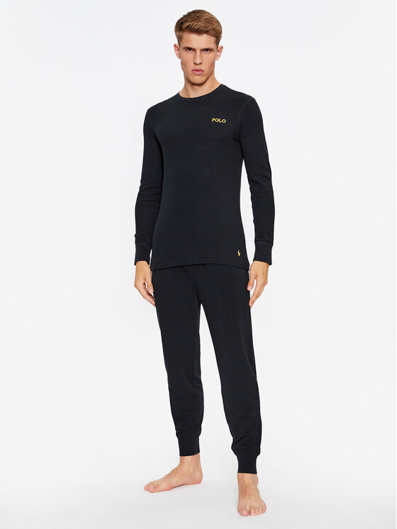 Polo Ralph Lauren Polo Ralph Lauren Maglietta del pigiama 714899615004 Nero Slim Fit