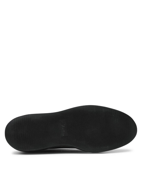 Clarks Félcipő Clarks Baille Stitch 261631164 Fekete