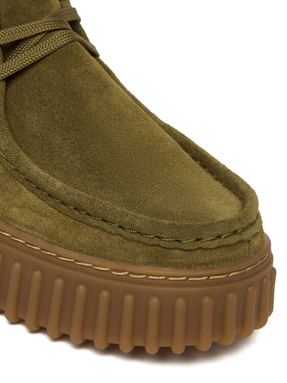 Clarks Туфлі Clarks Torhill Bee 26184586 Хакі