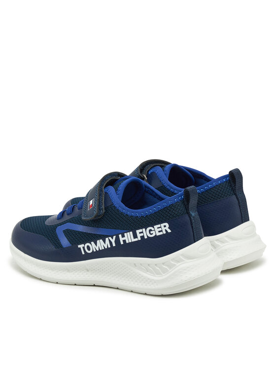 Tommy Hilfiger Sneakersy Tommy Hilfiger T1B9-33868-1756A601 S Tmavomodrá