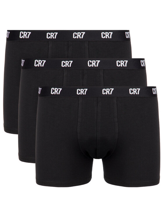 Cristiano Ronaldo CR7 Cristiano Ronaldo CR7 Комплект боксерів Basic Trunk 3-Pack 8100-49-900 Чорний