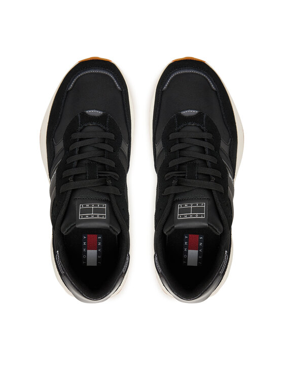 Tommy Jeans Sportcipők Tommy Jeans Tjw Cleated Runner EN0EN02861 Fekete