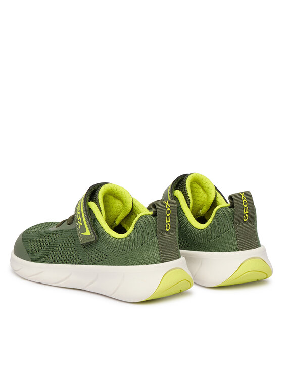 Geox Сникърси Geox J Foot-Run Boy J65PDB 06K9J C0914 M Зелен