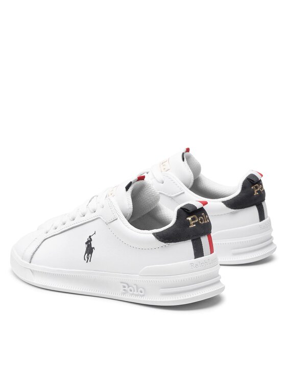 Polo Ralph Lauren Снікерcи Polo Ralph Lauren Hrt Ct II 809860883003 Білий
