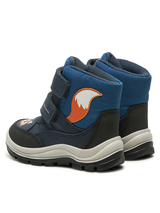 Geox Snehule Geox B Flanfil Boy B Abx B463VB 054FU CF44K M Tmavomodrá