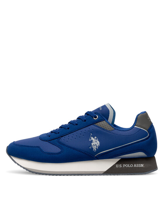 U.S. Polo Assn. Sneakersy U.S. Polo Assn. NOBIL003M/4HY8 Modrá