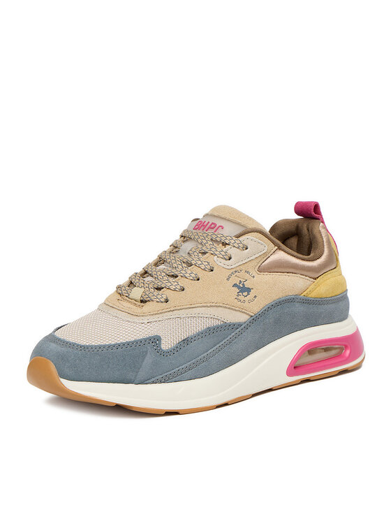 Beverly Hills Polo Club Sneakersy Beverly Hills Polo Club EO-L240061 Béžová