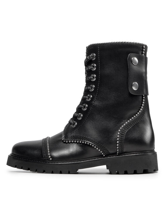 Zadig & Voltaire Trzewiki Zadig & Voltaire Joe WKAA1730F Czarny