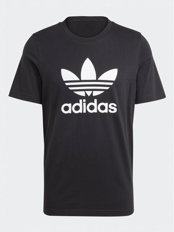 adidas adidas Футболка Adicolor Classics Trefoil T-Shirt IA4815 Чорний Regular Fit