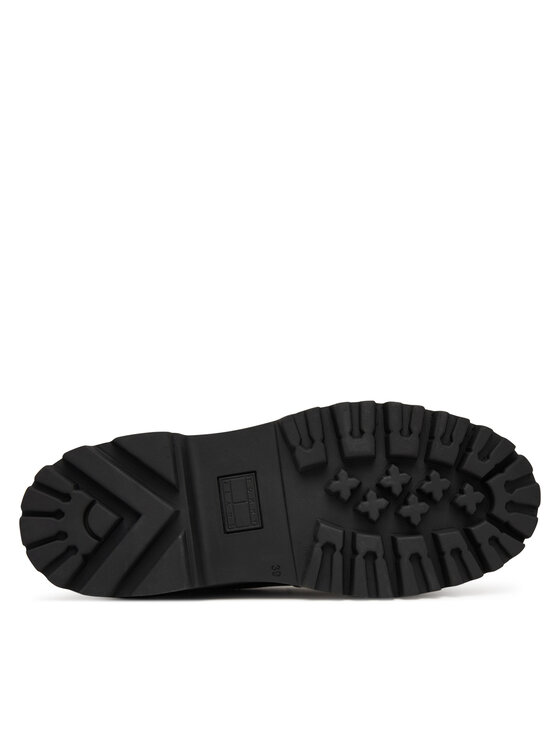 Tommy Jeans Chunky loafers Tommy Jeans Archive '01 Loafer Leather EN0EN03005 Nero