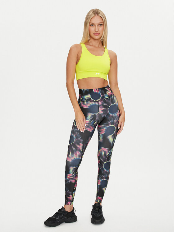 Reebok Reebok Топ Train High Support 100076272 Зелений Slim Fit