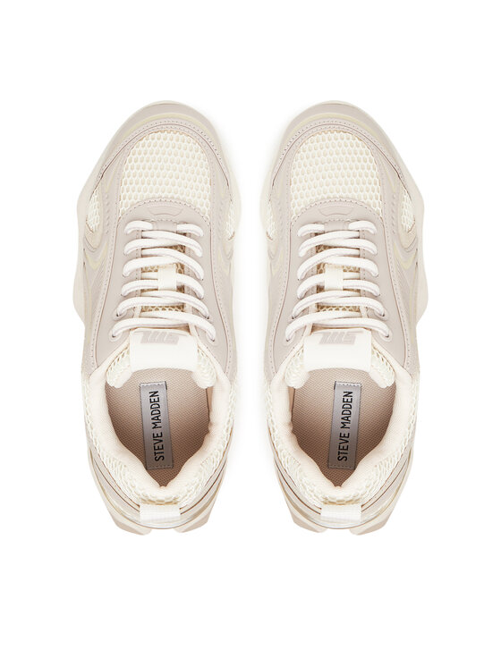 Steve Madden Снікерcи Steve Madden Speedster-E SM19000122 Écru